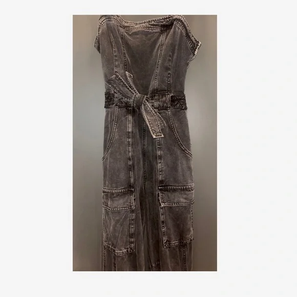 Free People Go West Utility jumpsuit size S - Picture 10 of 15